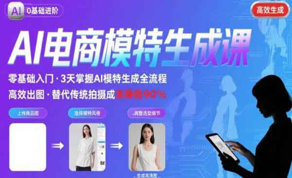 （三网2202期）AI电商模特图制作