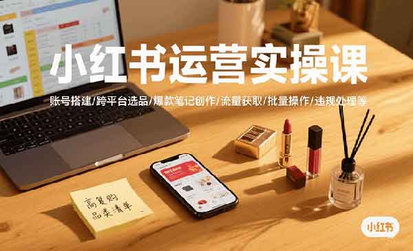 （三网2211期）小红书运营实操课