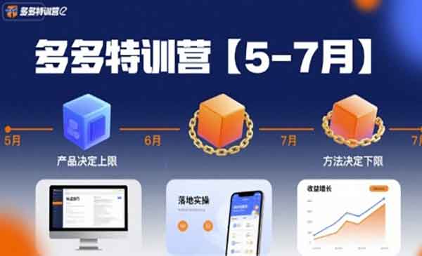 （三网2226期）拼多多各种玩法落地实操