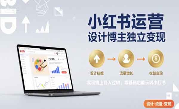 （三网2241期）小红书设计博主变现