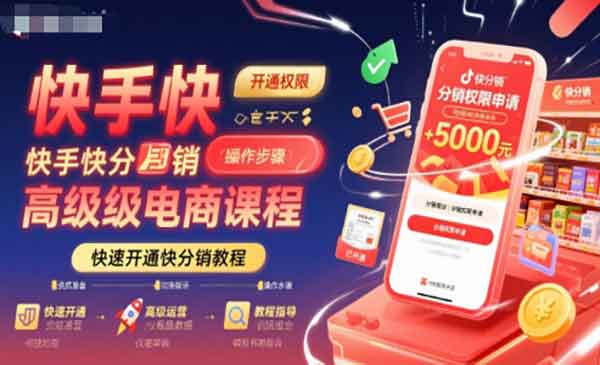 （三网2297期）快手快分销高级电商