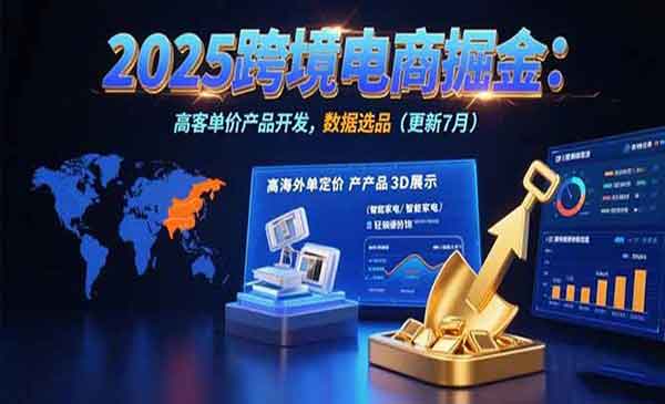 （三网2306期）2025跨境电商掘金