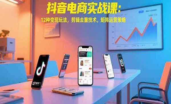 （三网2317期）抖音电商12种变现玩法