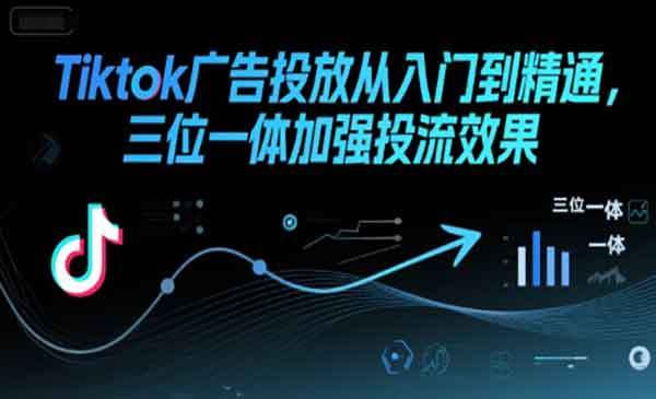 （三网2332期）Tiktok广告投放从入门