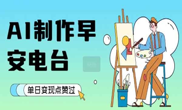 （三网2351期）AI制作早安电台