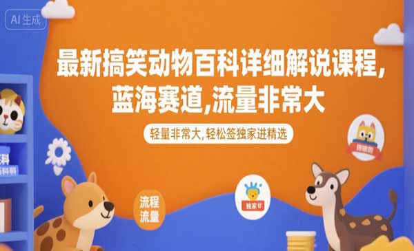 （三网2422期）搞笑动物百科解说