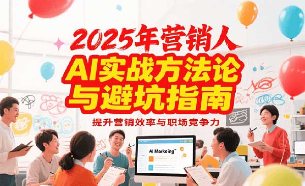 （三网2459期）AI提升营销效率