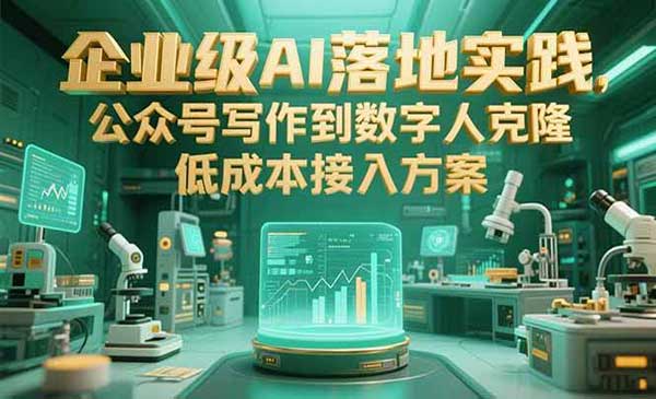 （三网2463期）企业级AI落地实践