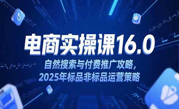 （三网2496期）淘宝电商运营课16.0