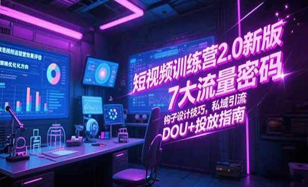 （三网2503期）短视频训练营2.0新版