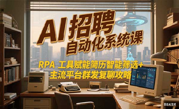 （三网2517期）AI招聘自动化系统
