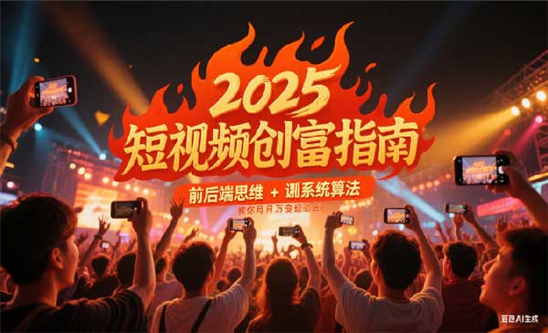 （三网2535期）2025短视频创富指南