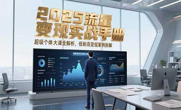 （三网2569期）2025流量变现实战手册