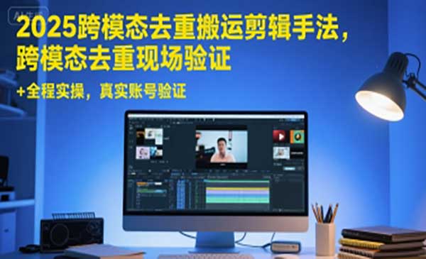（三网2575期）跨模态去重搬运剪辑手法