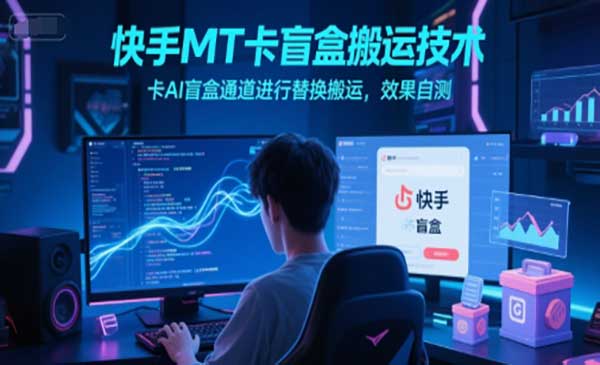 （三网2587期）快手MT卡盲盒搬运