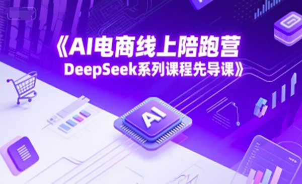 （三网2640期）AI电商线上陪跑营