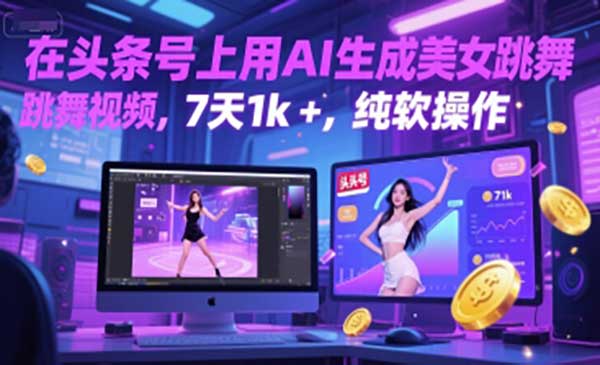 （三网2656期）头条AI美女跳舞