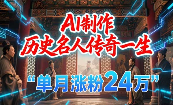 （三网2660期）AI历史名人暴力起号