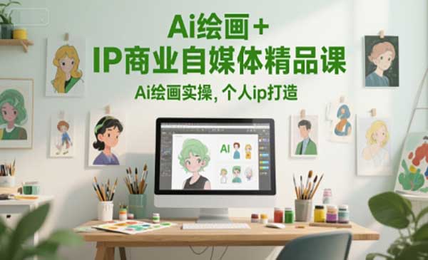 (三网2680期)Ai绘画+自媒体精品课