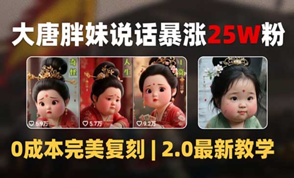 （三网2684期）AI大唐胖贵妃说话2.0