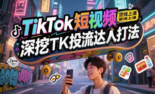 （三网2814期）TikTok短视频带货