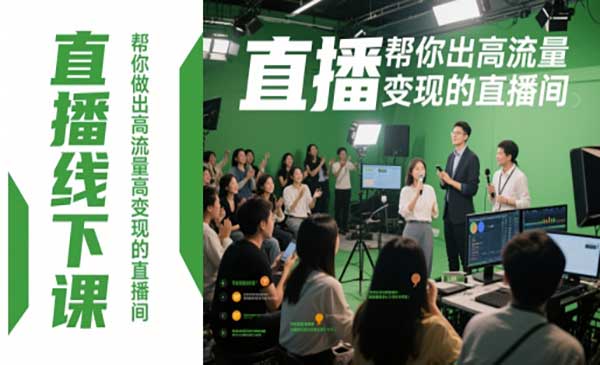 （三网2962期）高变现直播间打造