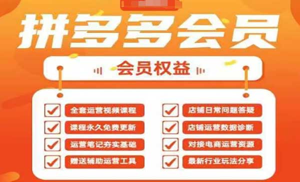 （三网3362期）2025拼多多运营实战