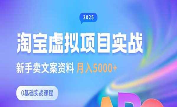 （三网3580期）淘宝虚拟项目垂直玩法
