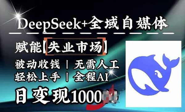 （三网3747期）Deepseek全域自媒体