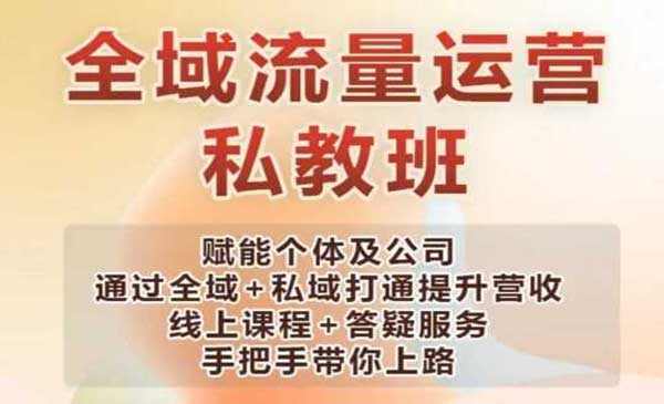 （三网3850期）全域流量运营