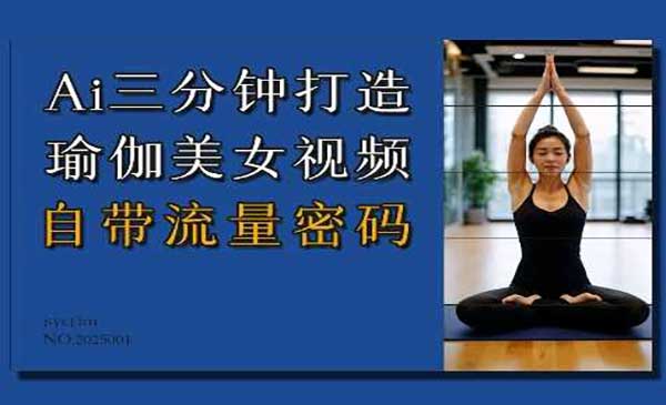 （三网3996期）Ai打造瑜伽美女