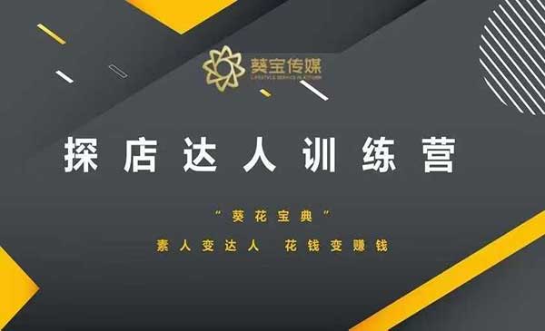 （三网4001期）探店达人训练营