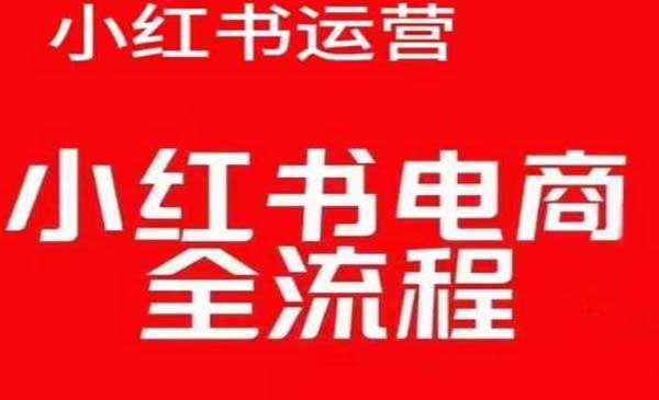 （三网4307期）小红书电商全流程