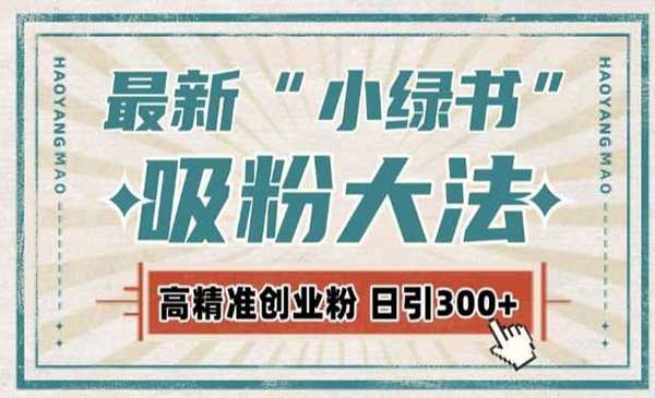 (三网4315期)小绿书自动吸粉术
