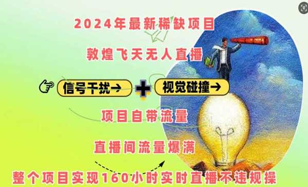 （三网4354期）敦煌飞天无人直播