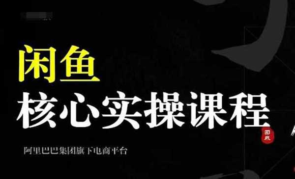 （三网4575期）闲鱼核心实战