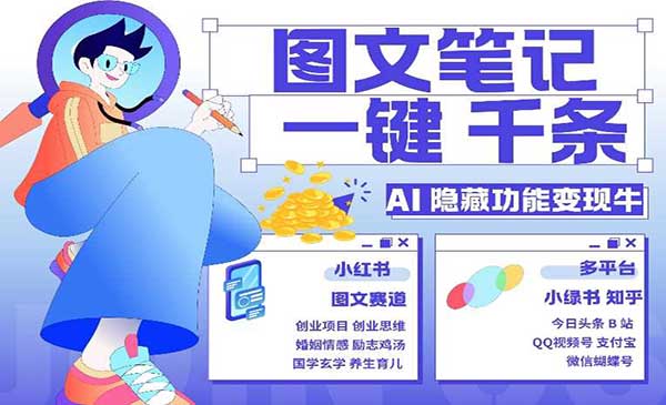 （三网4631期）AI小绿书图文引流
