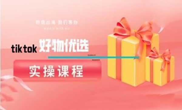 （三网4945期）Tiktok好物优选技巧