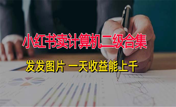 (三网5211期)小红书卖计算机二级合集